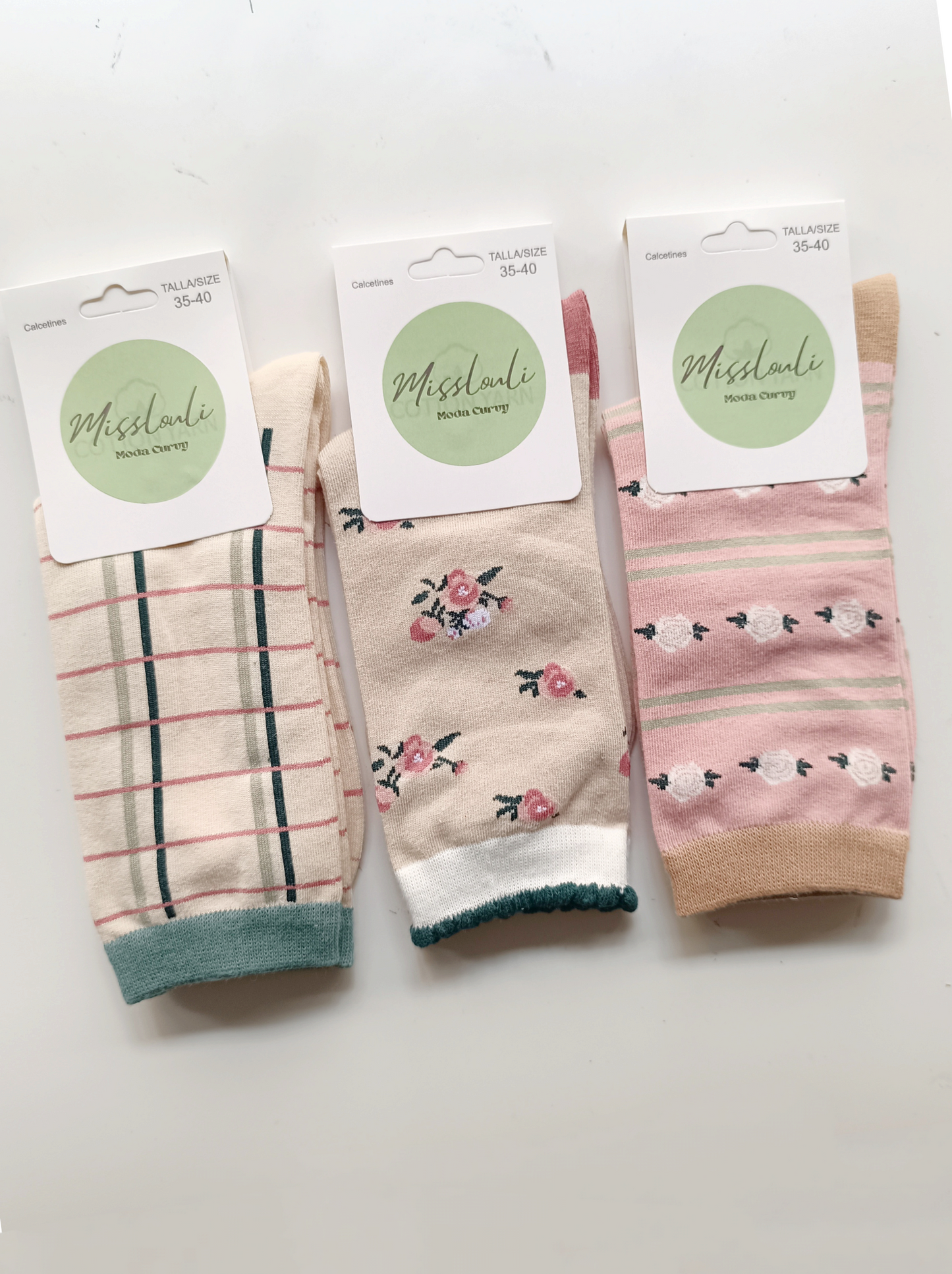 Pack 3 Calcetines Claudia