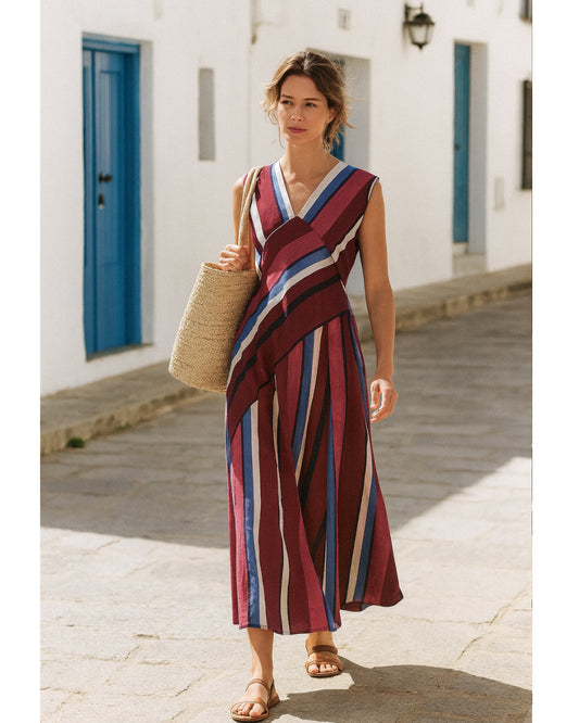 Vestido Ivana Burdeos